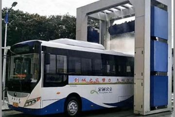 公交自動洗車機(jī)-3分鐘清洗一輛[隆茂鑫晟]